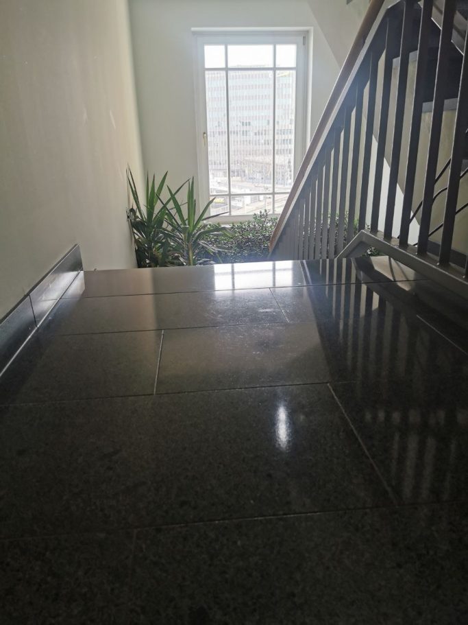 Glanzböden polieren